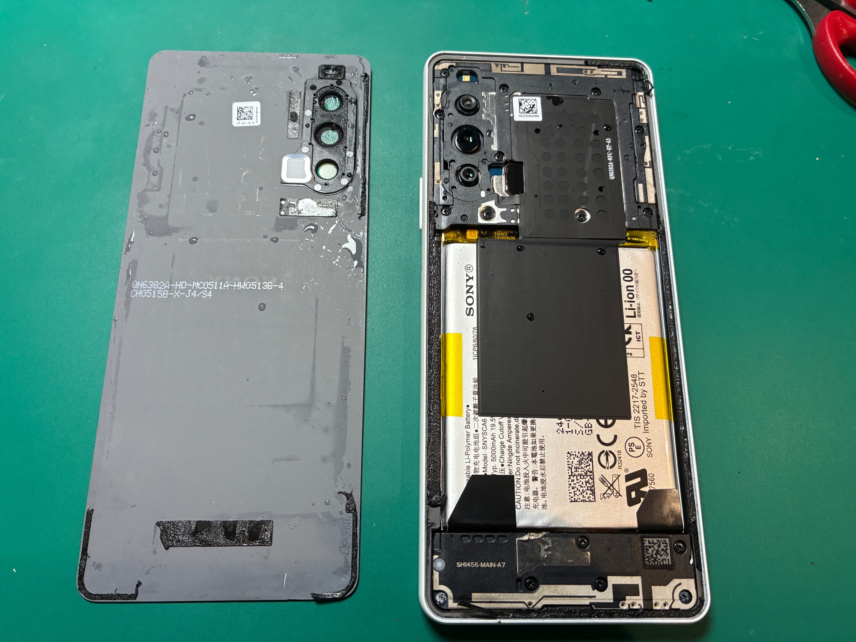 東京都からお越しのお客様よりXperia10Ⅴの水没・浸水修理をご依頼いただきました！